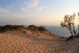 Sunset at Sleeping Bear Dunes (Photo courtesy of Nate Mathewson)