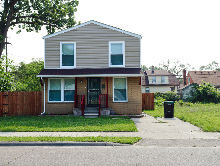 Donele Wilkins' old home has been converted into an all-electric, solar-powered house for her coworker